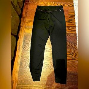 Cabela’s size M new ladies Long John’s in black 100% polyester